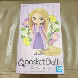 Qposket Disney Tangled Princess Rapunzel Doll Ban dai New